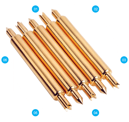 華榮華雙頭探針、高頻測(cè)試彈簧探針、pogopin探針、層層嚴(yán)格質(zhì)檢，保證產(chǎn)品零缺陷