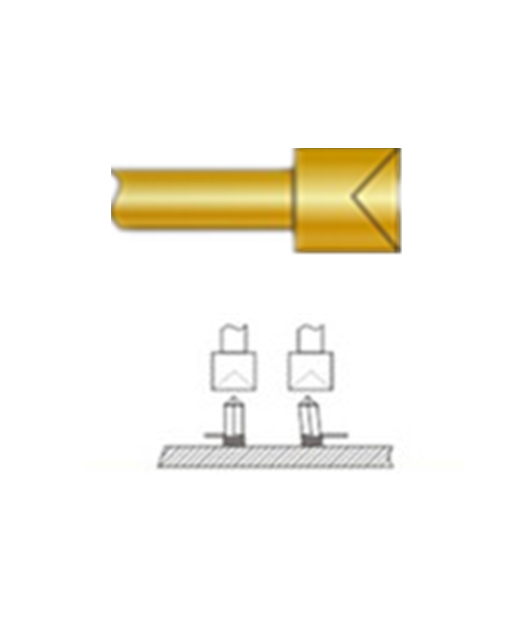 杯頭探針、探針用法圖、探針原理圖、測(cè)試探針圖片