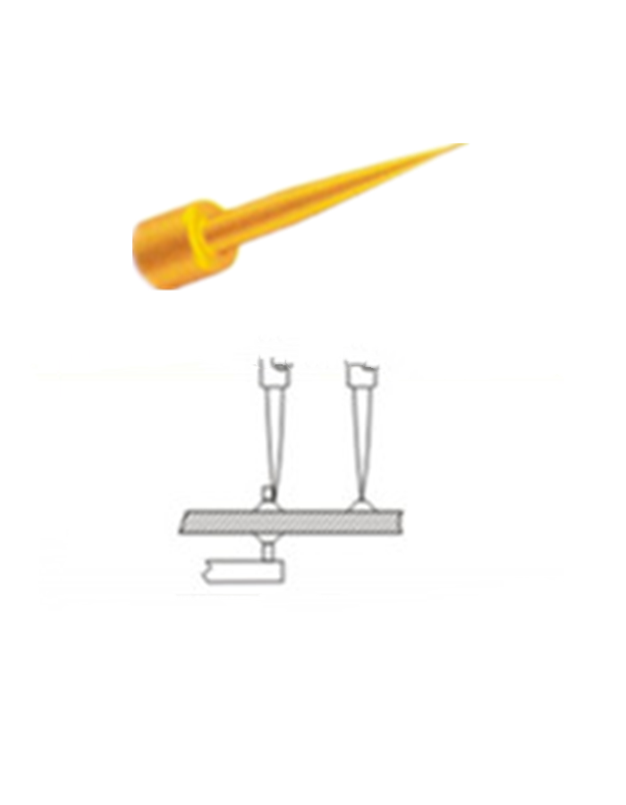 探針頭型、測(cè)試探針探針頭、探針頭部形狀、頂針頭