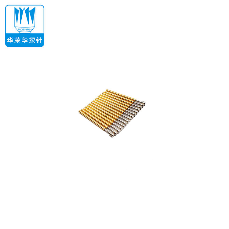 P75-G 平頭探針，華榮華彈簧探針廠家