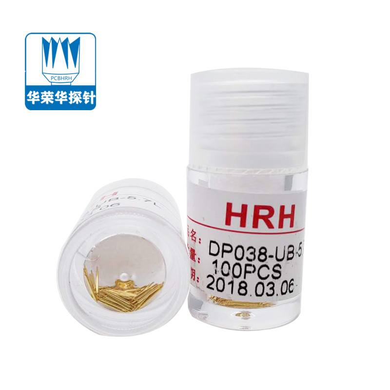 雙頭探針DP038-UB-5.7L，BGA測試針，華榮華雙頭針廠家