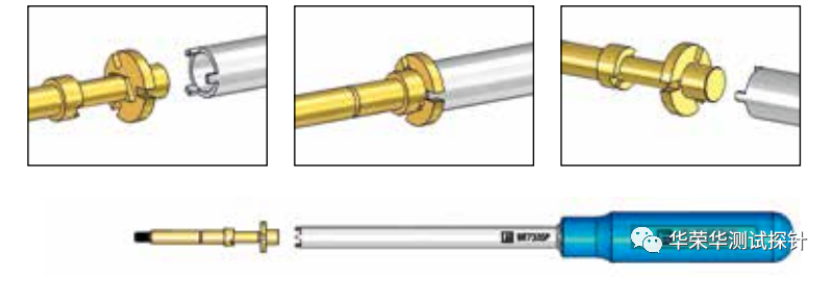 華榮華安裝標(biāo)準(zhǔn)探針實(shí)用的插入或旋入工具
