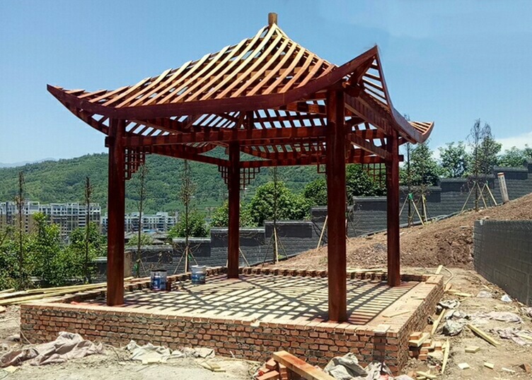 四川防腐木涼亭廠家