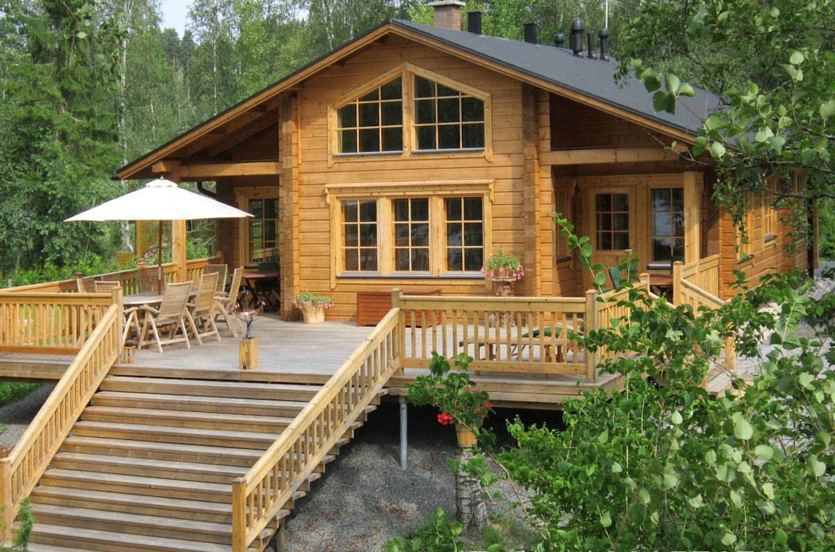 成都木屋民宿為什么一定要選防腐木建造你知道嗎？